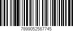 Código de barras (EAN, GTIN, SKU, ISBN): '7899052567745'