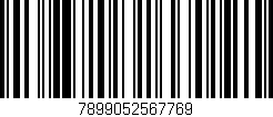 Código de barras (EAN, GTIN, SKU, ISBN): '7899052567769'