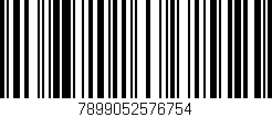 Código de barras (EAN, GTIN, SKU, ISBN): '7899052576754'