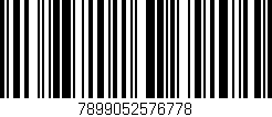 Código de barras (EAN, GTIN, SKU, ISBN): '7899052576778'