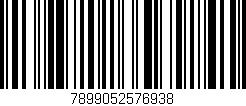Código de barras (EAN, GTIN, SKU, ISBN): '7899052576938'