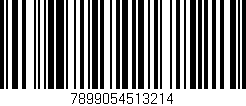 Código de barras (EAN, GTIN, SKU, ISBN): '7899054513214'