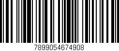 Código de barras (EAN, GTIN, SKU, ISBN): '7899054674908'