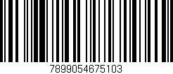 Código de barras (EAN, GTIN, SKU, ISBN): '7899054675103'