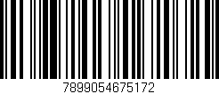 Código de barras (EAN, GTIN, SKU, ISBN): '7899054675172'