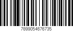 Código de barras (EAN, GTIN, SKU, ISBN): '7899054676735'