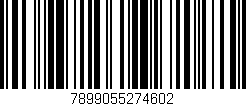 Código de barras (EAN, GTIN, SKU, ISBN): '7899055274602'