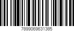 Código de barras (EAN, GTIN, SKU, ISBN): '7899069631385'