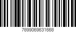 Código de barras (EAN, GTIN, SKU, ISBN): '7899069631668'