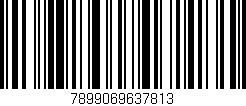 Código de barras (EAN, GTIN, SKU, ISBN): '7899069637813'