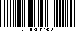 Código de barras (EAN, GTIN, SKU, ISBN): '7899069911432'