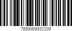 Código de barras (EAN, GTIN, SKU, ISBN): '7899069932208'