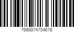Código de barras (EAN, GTIN, SKU, ISBN): '7899074704616'
