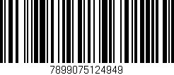 Código de barras (EAN, GTIN, SKU, ISBN): '7899075124949'