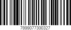 Código de barras (EAN, GTIN, SKU, ISBN): '7899077300327'