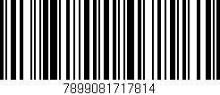 Código de barras (EAN, GTIN, SKU, ISBN): '7899081717814'