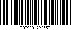 Código de barras (EAN, GTIN, SKU, ISBN): '7899081722658'