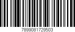 Código de barras (EAN, GTIN, SKU, ISBN): '7899081729503'