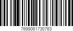 Código de barras (EAN, GTIN, SKU, ISBN): '7899081730783'