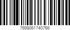 Código de barras (EAN, GTIN, SKU, ISBN): '7899081740768'