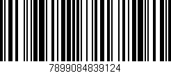 Código de barras (EAN, GTIN, SKU, ISBN): '7899084839124'