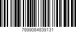 Código de barras (EAN, GTIN, SKU, ISBN): '7899084839131'