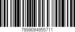 Código de barras (EAN, GTIN, SKU, ISBN): '7899084855711'
