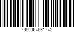 Código de barras (EAN, GTIN, SKU, ISBN): '7899084861743'