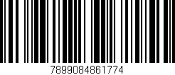 Código de barras (EAN, GTIN, SKU, ISBN): '7899084861774'