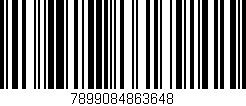 Código de barras (EAN, GTIN, SKU, ISBN): '7899084863648'