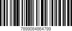 Código de barras (EAN, GTIN, SKU, ISBN): '7899084864799'