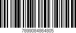 Código de barras (EAN, GTIN, SKU, ISBN): '7899084864805'