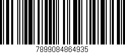 Código de barras (EAN, GTIN, SKU, ISBN): '7899084864935'