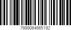 Código de barras (EAN, GTIN, SKU, ISBN): '7899084865192'