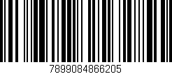 Código de barras (EAN, GTIN, SKU, ISBN): '7899084866205'