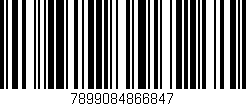 Código de barras (EAN, GTIN, SKU, ISBN): '7899084866847'