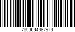 Código de barras (EAN, GTIN, SKU, ISBN): '7899084867578'