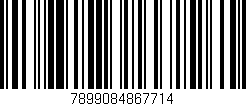 Código de barras (EAN, GTIN, SKU, ISBN): '7899084867714'