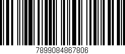 Código de barras (EAN, GTIN, SKU, ISBN): '7899084867806'