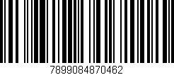 Código de barras (EAN, GTIN, SKU, ISBN): '7899084870462'