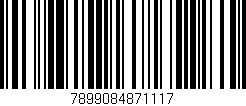 Código de barras (EAN, GTIN, SKU, ISBN): '7899084871117'