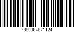 Código de barras (EAN, GTIN, SKU, ISBN): '7899084871124'