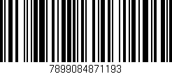 Código de barras (EAN, GTIN, SKU, ISBN): '7899084871193'