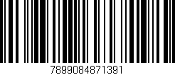 Código de barras (EAN, GTIN, SKU, ISBN): '7899084871391'