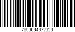 Código de barras (EAN, GTIN, SKU, ISBN): '7899084872923'