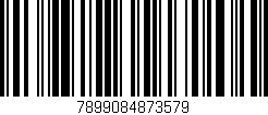 Código de barras (EAN, GTIN, SKU, ISBN): '7899084873579'