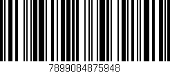 Código de barras (EAN, GTIN, SKU, ISBN): '7899084875948'
