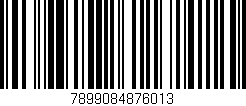 Código de barras (EAN, GTIN, SKU, ISBN): '7899084876013'