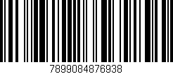Código de barras (EAN, GTIN, SKU, ISBN): '7899084876938'