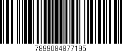 Código de barras (EAN, GTIN, SKU, ISBN): '7899084877195'